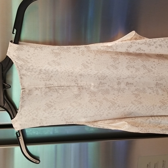 💕ATM ANTHONY THOMAS MELILLO💕 Pale Pink Snake Print Silk Mini Dress Small S - Picture 10 of 14